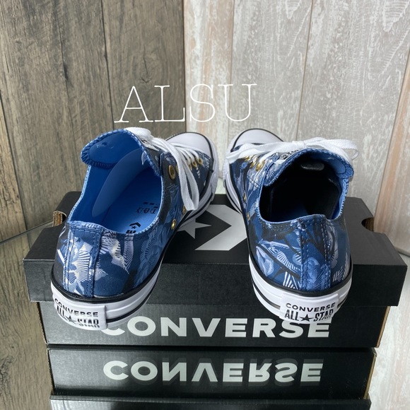 Converse Ctas OX Mason Blue Canvas W AUTHENTIC - Picture 5 of 7